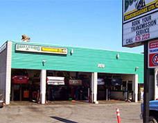 Picture of the Victoria shop of Bullfrog Transmissions